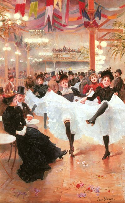 The Cafe de Paris by Jean Beraud